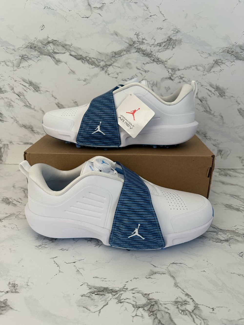 Air Jordan Air Rev UNC University Blue Golf Athletic Shoes FV6338 Men’s Sizes